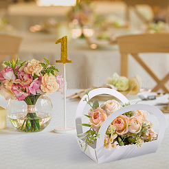 Kraft Paper Basket Cookies Boxes&nbsp;CON-WH0115-99B