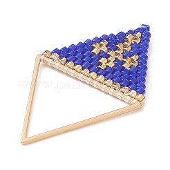 Handmade Japanese Seed Beads Pendants&nbsp;PALLOY-MZ00136-04