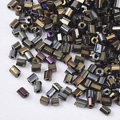 8/0 Two Cut Glass Seed Beads&nbsp;SEED-S033-03A-06
