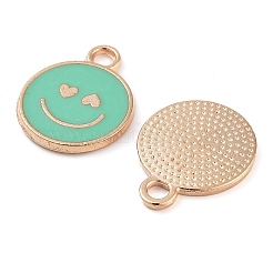 Alloy Enamel Pendants&nbsp;PALLOY-S192-04G