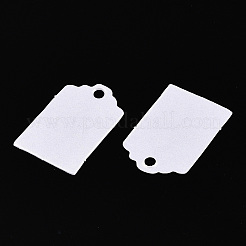 紙製ギフトタグ100個。  長方形  雪  3x2x0.04cm&nbsp;CDIS-H007-13A