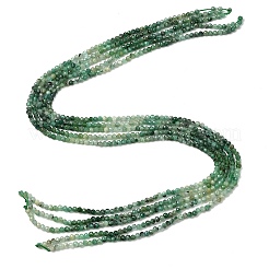 Natural Emerald Beads Strands&nbsp;G-Z106-A02-3mm-01