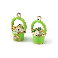 Alloy Enamel Pendants&nbsp;FIND-H024-01G