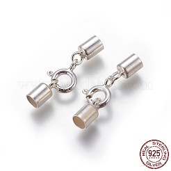 925 Sterling Silver Spring Ring Clasps&nbsp;STER-G019-G-08S