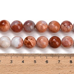 Natural Mexican Pink Agate Beads Strands&nbsp;GG-CBA07EB-A01-01