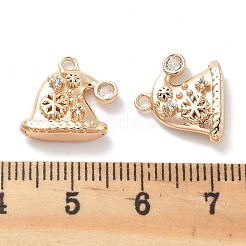 Micro Pave Cubic Zirconia Pendants&nbsp;KK-M102-12G