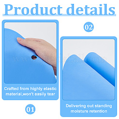 Pottery PVA Absorbent Towel Thicken Cloth Sculpture Auxiliary Tool&nbsp;TOOL-WH0155-214