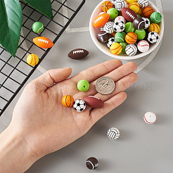 12 Style Silicone Beads&nbsp;SIL-TA0001-11