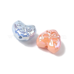UV Plating Opaque Acrylic Beads&nbsp;OACR-H053-08