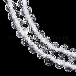 Natural Quartz Crystal Beads Strands&nbsp;G-F778-A02-02