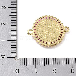 Natural Shell Carved Religion Virgin Connector Charms&nbsp;KK-L268-013G-A02