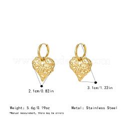 304 Stainless Steel Hoop Dangle Earrings for Women&nbsp;DN9984-2