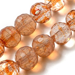 Baking Paint Glass Bead Strands&nbsp;GLAA-G116-02