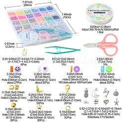 DIY Heishi Surfer Bracelet Necklace Making Kit&nbsp;DIY-YW0006-54