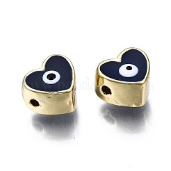 Alloy Enamel Beads&nbsp;PALLOY-Q441-036C-RS