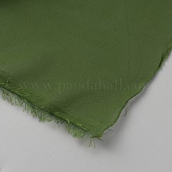シフォン生地  服装アクセサリー  濃い緑  3000x1500x0.15mm&nbsp;DIY-WH0589-87C