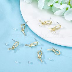 40Pcs Alloy Stud Earring Findings&nbsp;FIND-FH0005-75