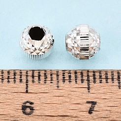 Textured 925 Sterling Silver Beads&nbsp;STER-T008-47S