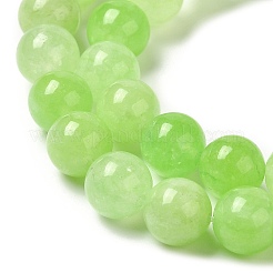 Natural Dyed White Jade Beads Strands&nbsp;G-M402-C03-18