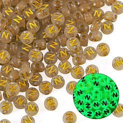 50G Luminous Transparent Acrylic Beads&nbsp;OACR-TAD0001-01N