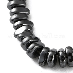 Electroplated Synthetic Non-magnetic Hematite Beads Strands&nbsp;G-I364-B01-02