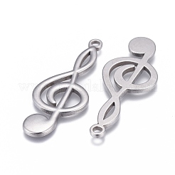 Non-Tarnish 304 Stainless Steel Pendants&nbsp;STAS-F249-40P