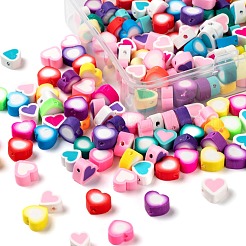 200Pcs 2 Style Handmade Polymer Clay Beads&nbsp;CLAY-LS0001-06