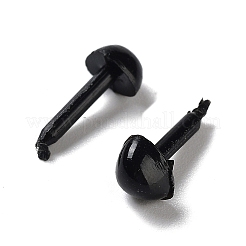 三角形のプラスチック工芸人形の鼻  人形作り用  ブラック  12x6x4.5mm  30個/セット&nbsp;DIY-Z031-02