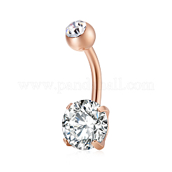Brass Piercing Jewelry&nbsp;AJEW-EE0006-80RG
