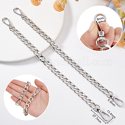 Aluminum Curb Chain Bag Shoulder Straps&nbsp;FIND-PH0010-39P