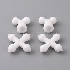 ポリオキシメチレン (pom) 12 mm おもちゃスケルトン ジョイント diy ぬいぐるみ  ホワイト  500x12mm&nbsp;DIY-WH0029-83A