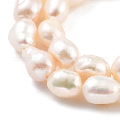 Natural Cultured Freshwater Pearl Beads Strands&nbsp;PEAR-P062-29D
