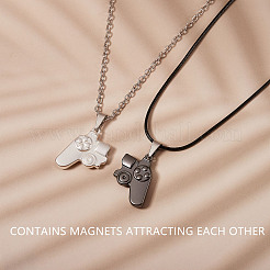 Magnetic Game Controller Alloy Pendant Matching Necklaces Set&nbsp;JN1013B