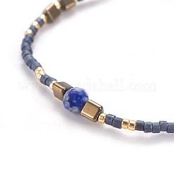 Nylon Thread Braided Bead Bracelets&nbsp;BJEW-E360-04