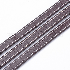 レザーコード  ステッチング  サドルブラウン  10x2mm  約50ヤード/束（150フィート/束）&nbsp;WL-T001-10x2-03