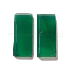 Dyed & Heated Natural Green Onyx Agate Cabochons&nbsp;G-G975-04A-02