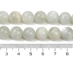 Natural Green Moonstone Beads Strands&nbsp;G-NH0060-A01-03