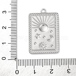 Anti-Tarnish 304 Stainless Steel Pendants&nbsp;STAS-K293-03P