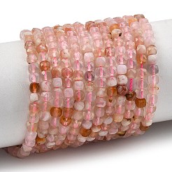 Natural Cherry Blossom Agate Beads Strands&nbsp;G-D103-C02