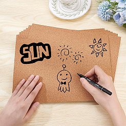 Self-adhesive Sticker Cork Board&nbsp;AJEW-WH0098-22A