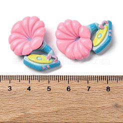 Opaque Music Theme Resin Cabochons&nbsp;LS-CRES-Z010-02D