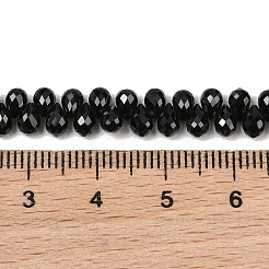 Natural Black Spinel Beads Strands&nbsp;GG-CBAB63F-A03