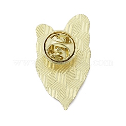 Leaf Enamel Pins&nbsp;JEWB-S040-01D-G