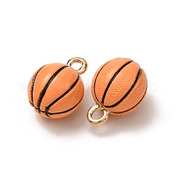 Alloy Enamel Pendants&nbsp;AL-CBAA1B9-01G