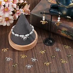 120Pcs 3 Colors Tibetan Style Alloy Pendants&nbsp;FIND-SC0011-89
