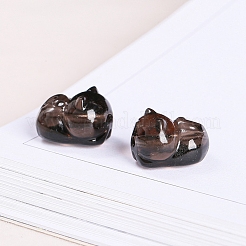 Natural Ice Obsidian Kitten Beads&nbsp;LS-PW-WGFE9F0-01