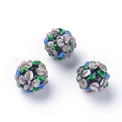 Handmade Bumpy Lampwork Beads&nbsp;LAMP-E021-07N