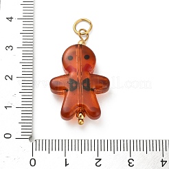 Christmas Handmade Lampwork Pendants&nbsp;STAS-C147-03D