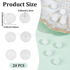 20Pcs Natural Jade Carved Beads&nbsp;G-PA0002-32A