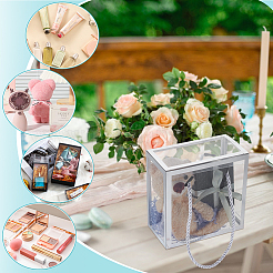 Foldable Hot Stamping Transparent PVC Packaging Boxes&nbsp;CON-WH0123-24B-01